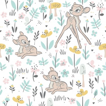 Bambi Disney Fabric PRECIOUS.100.140