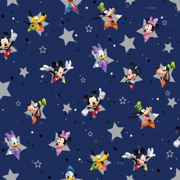 Disney Donald Duck Mickey Mouse Minnie Mouse Fabric STERN.420.140